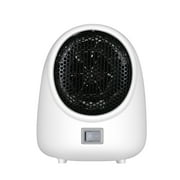 QuLuJing Electric Space Heater, Mini Heater Home Small Sun Desktop Heater Hot Fan Speed Heating Small
